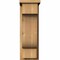 Ekena Millwork Newport Rough Sawn Corbel w/Backplate, Western Red Cedar, 8"W x 12"D x 24"H COR08X12X24NEW01RWR - alternate 4